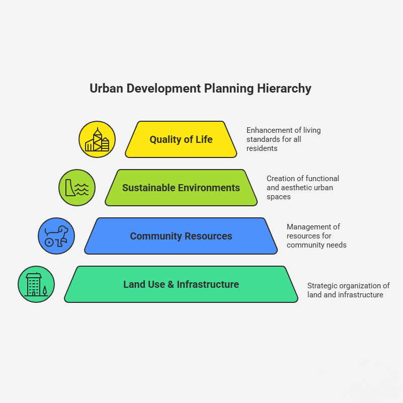 Urban Development Planning diagram make by elevatex ventures limited